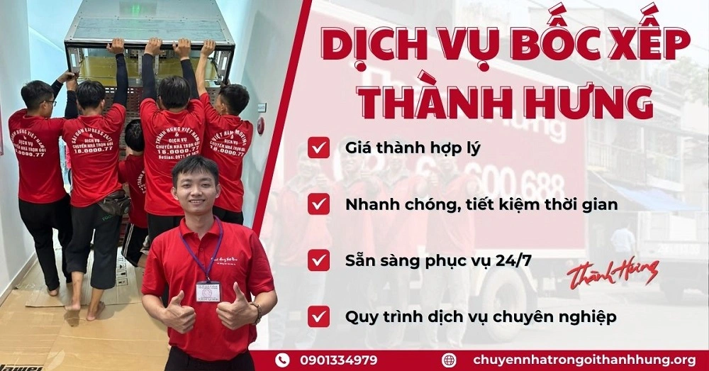 Chuyển Nhà Trọn Gói Thành Hưng đảm bảo luôn mang đến trải nghiệm dịch vụ tuyệt vời cho khách hàng.