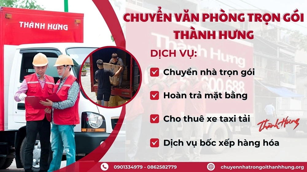 Thành Hưng với đa dạng các loại hình dịch vụ sẵn sàng đáp ứng tùy theo nhu cầu của Quý khách hàng.