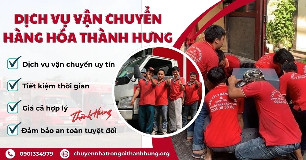 Chuyển Nhà Trọn Gói Thành Hưng tự tin là đơn vị uy tín có nhiều năm kinh nghiệm trong lĩnh vực.