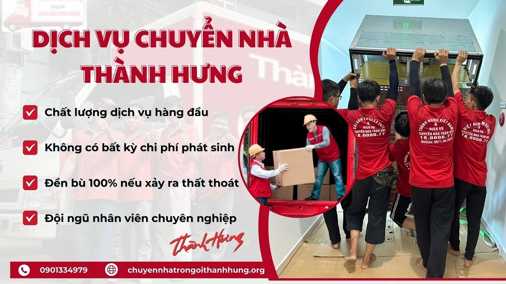 Thành Hưng xin cam kết mang đến trải nghiệm tốt nhất cho Quý khách hàng khi sử dụng dịch vụ của chúng tôi